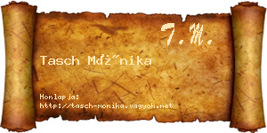 Tasch Mónika névjegykártya